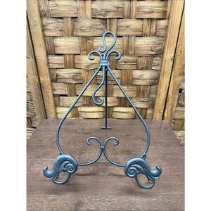Decorative Metal Display Easel - Black
